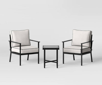 3pc searburg aluminum outdoor patio conversación
