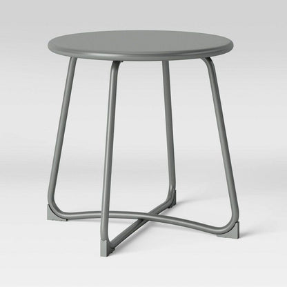 3pc Metal mesh patio chair and table