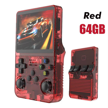 BOYHOM NEW  Retro Video Game Console Linux System 3.5 Inch IPS Screen Portable Pocket Player 64GB 128G Games Best Kids Gifts